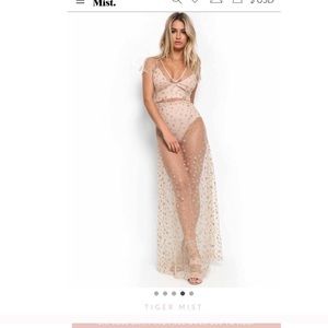 SOLD Tiger mist sheer outfit!